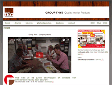Tablet Screenshot of groupthys.com